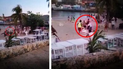 Video de la pelea en Caleta entre turistas y comerciantes