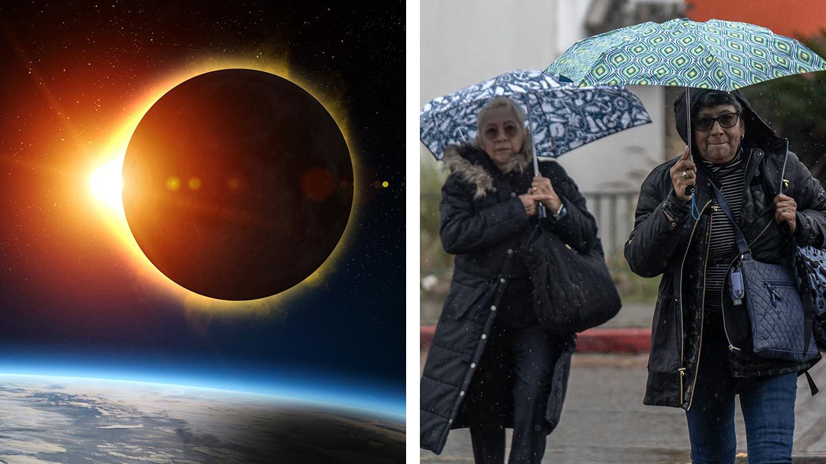 ¿Lloverá durante el eclipse? Prevén precipitaciones y ambiente frío en algunos estados