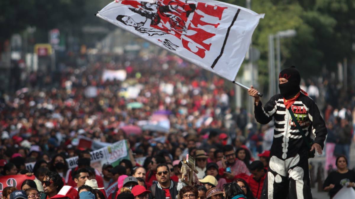 CNTE realiza paro y marcha nacional este lunes, del Ángel de la Independencia al Zócalo; ¿qué piden?