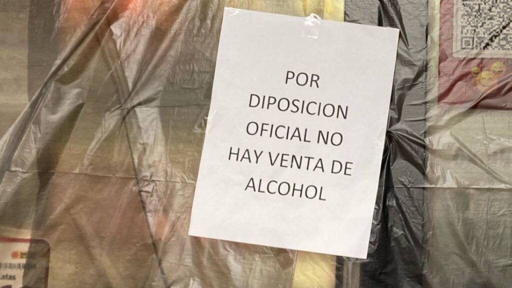 ley seca semana santa