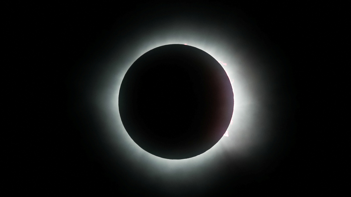 Eclipse solar 2024: el asombroso momento en que el día se oscureció