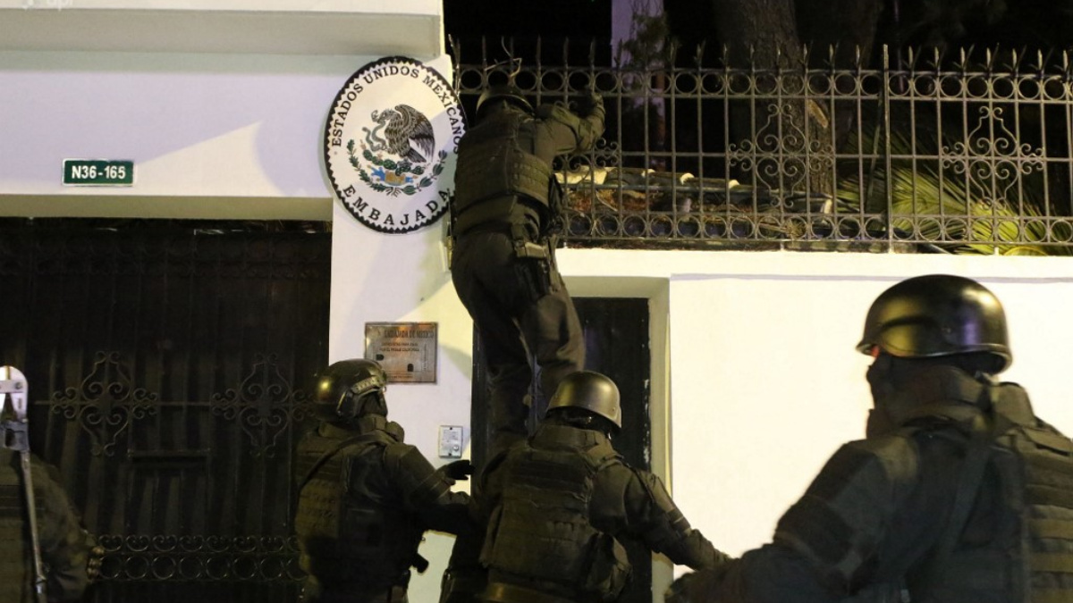 OEA condena “enérgicamente” la irrupción de Ecuador en embajada mexicana en Quito