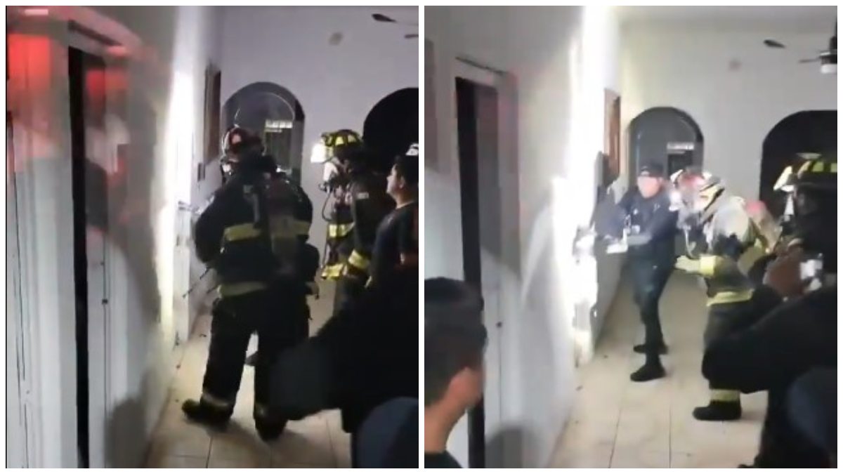 Video: Explota vivienda en Mazatlán; bomberos terminan heridos