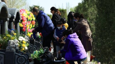 Festival Qingming en China o Día de Limpieza de Tumbas