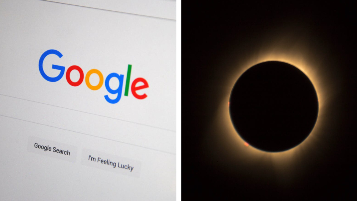 Esto pasa cuando buscas la palabra “eclipse” en Google