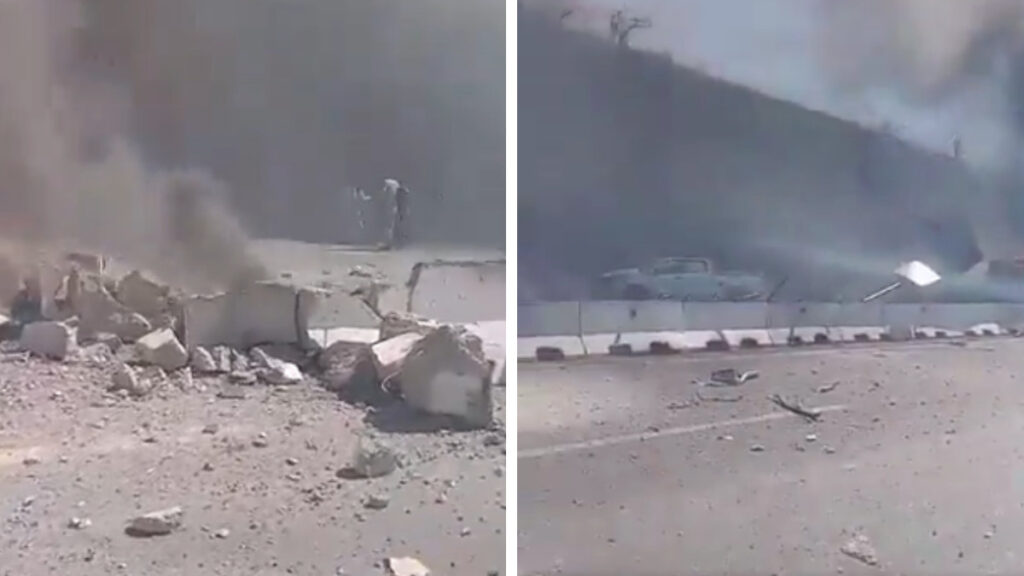 Fuerte choque termina incendio en autopista Guadalajara-Colima