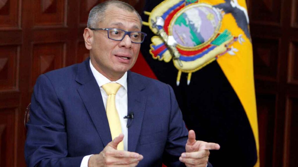 Exvicepresidente de Ecuador, Jorge Glas, regresa a la cárcel tras alta hospitalaria