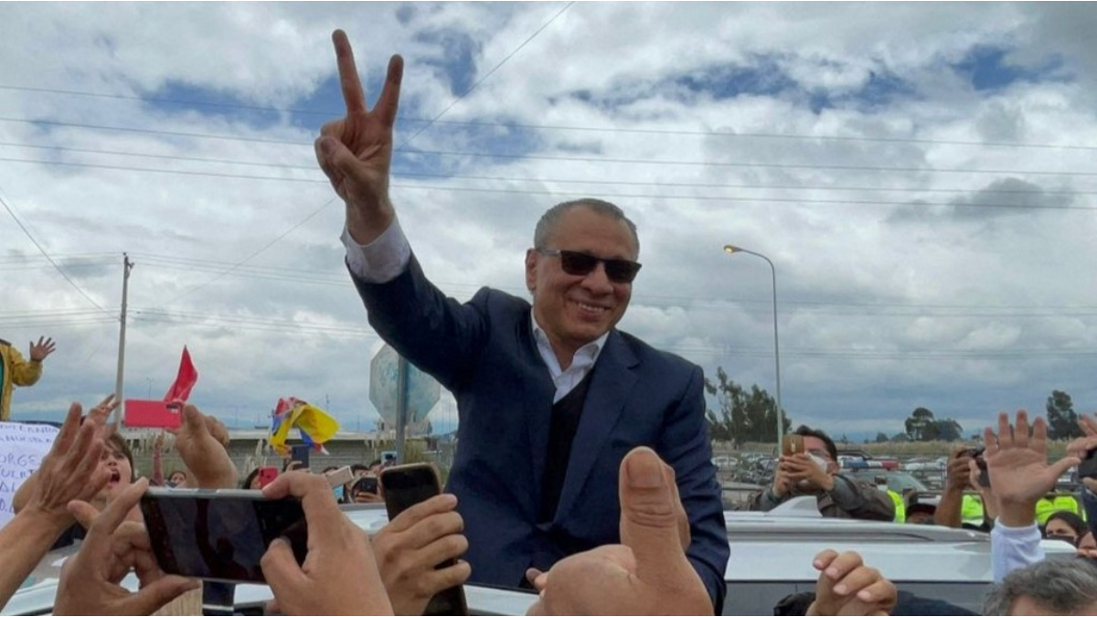 Gobierno de México confirma asilo político para exvicepresidente de Ecuador, Jorge Glas