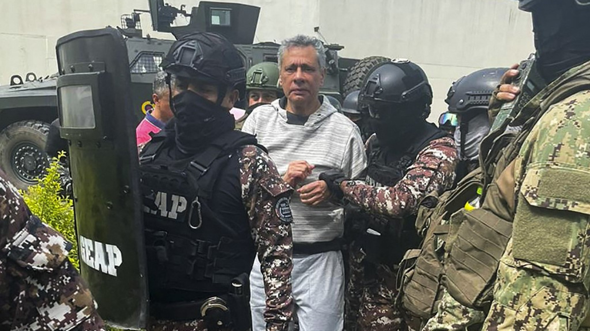 Corte de Ecuador establece que fue “ilegal y arbitraria” detención de Glas en Embajada de México