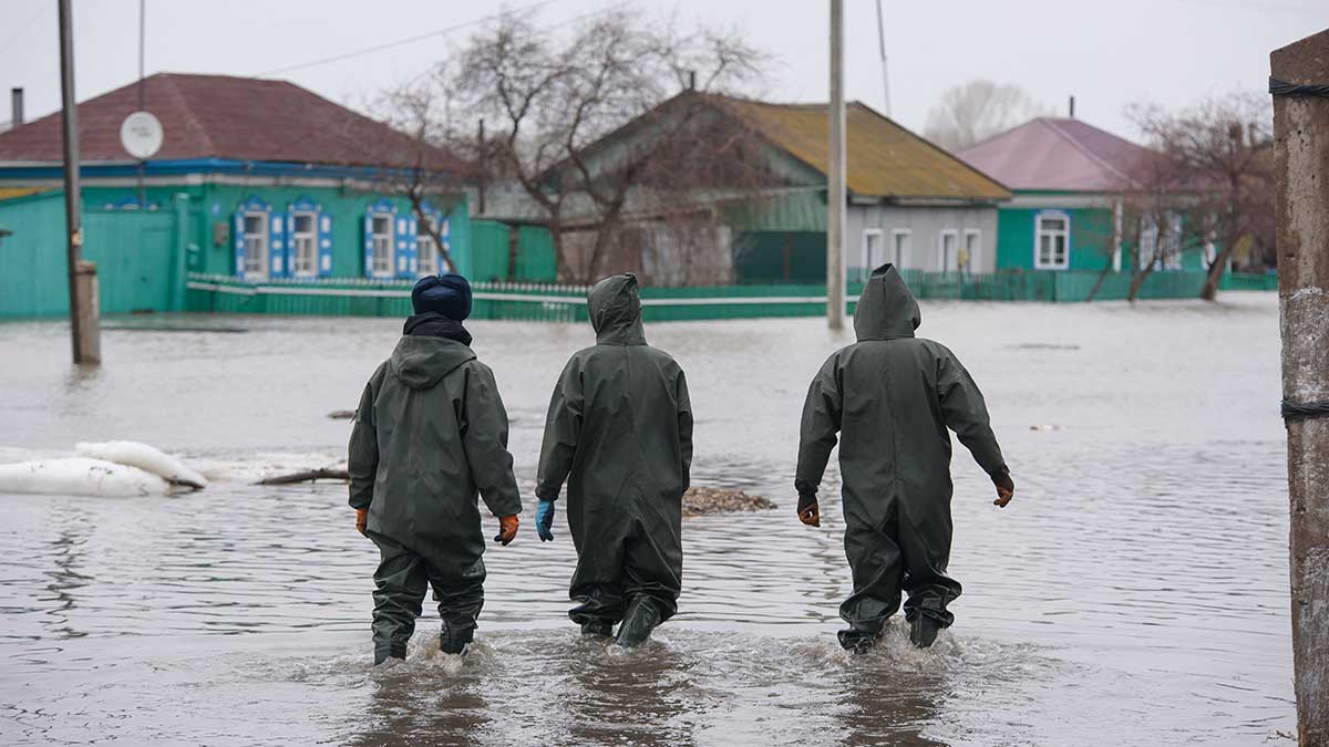 Tristes imágenes: Kazajistán, víctima de las peores inundaciones en décadas