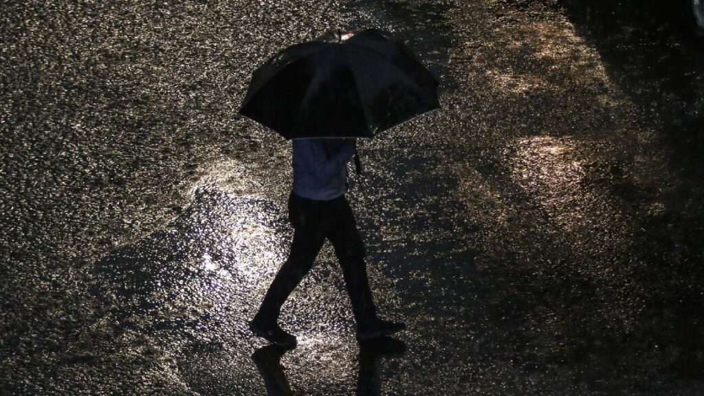 Lluvias y viento al norte de México