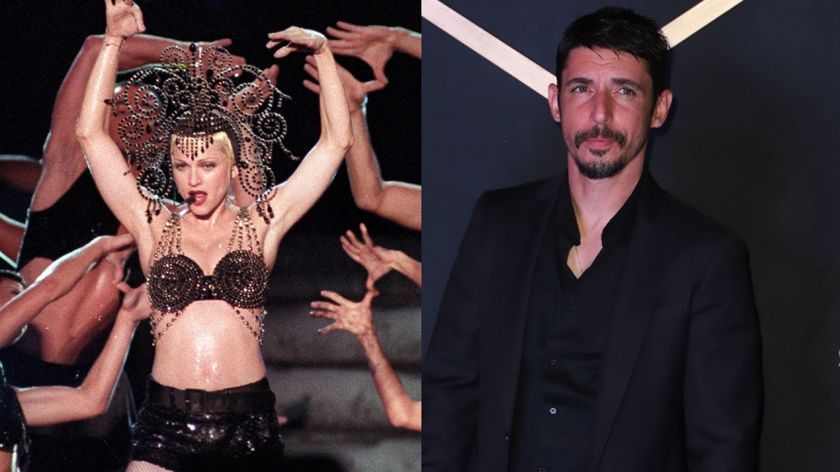 Madonna posa con Alberto Guerra para portada de revista