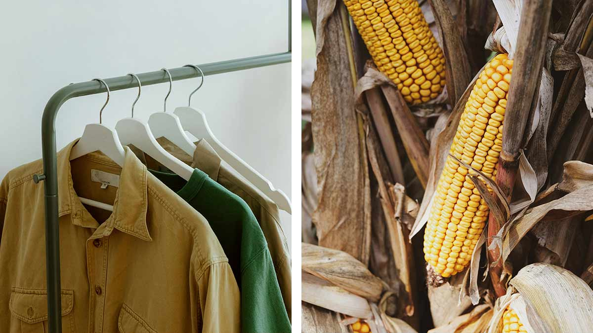 Camisas hechas con fibra de maíz, la nueva opción sustentable