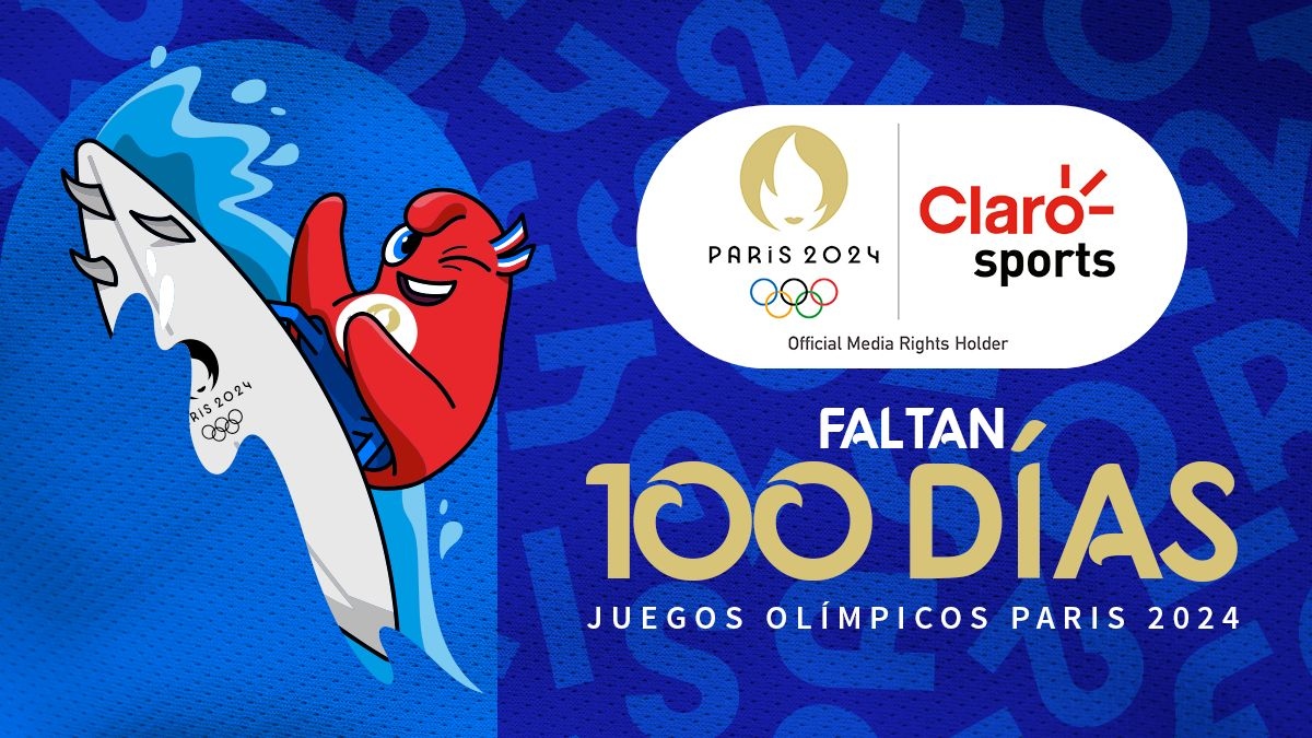 ¡Faltan 100 días para los Juegos Olímpicos Paris 2024!