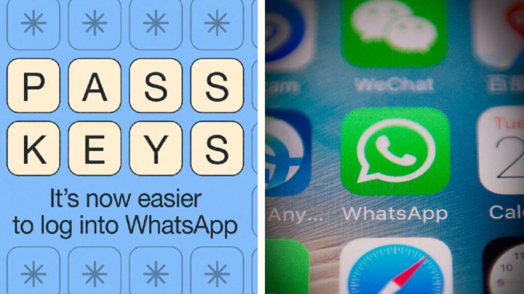 WhatsApp extiende el inicio de sesión con 'contraseñas' a dispositivos iOS