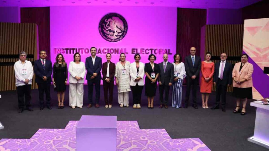 primer debate presidencial méxico elecciones 2024 candidatos