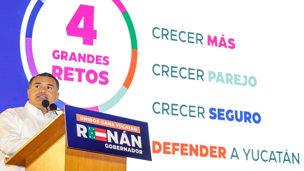 R. Barrera presenta plan de gobierno “Ganas tú, Gana Yucatán”