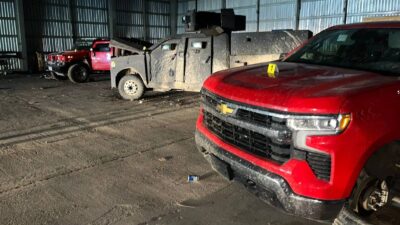 Sonora: aseguran taller para blindar vehículos “monstruo” en Sonoyta