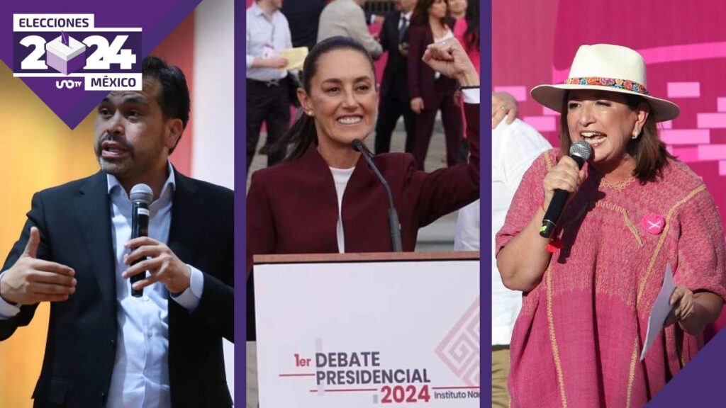 segundo debate presidencial 2024 en vivo unotv