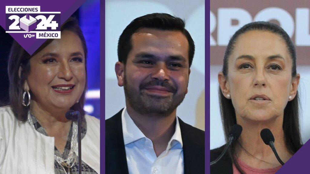 Primer debate presidencial entre Claudia Sheinbaum, Xóchitl Gálvez y Jorge Álvarez Máynez 2024