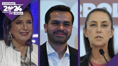 Primer debate presidencial entre Claudia Sheinbaum, Xóchitl Gálvez y Jorge Álvarez Máynez