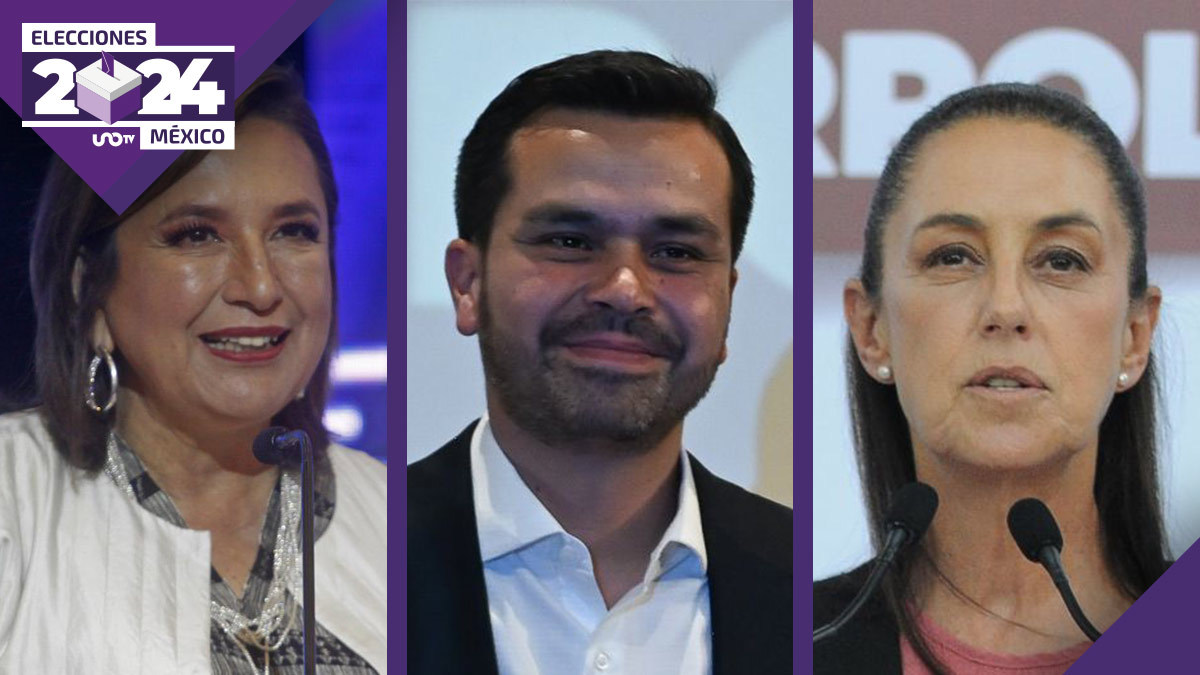 Debate presidencial EN VIVO: Claudia Sheinbaum, Xóchitl Gálvez y Álvarez Máynez se enfrentan este domingo