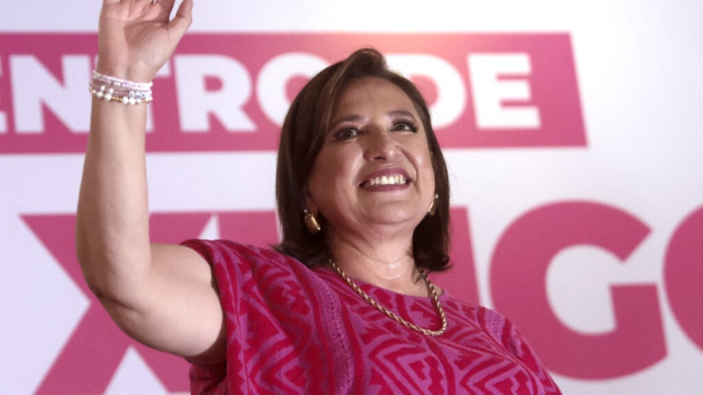 Xóchitl Gálvez debate presidencial candidata
