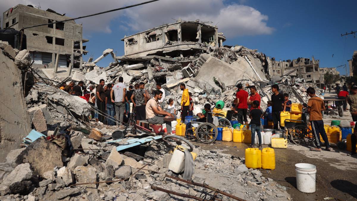 EU instala muelle para facilitar la entrada de ayuda humanitaria a Gaza