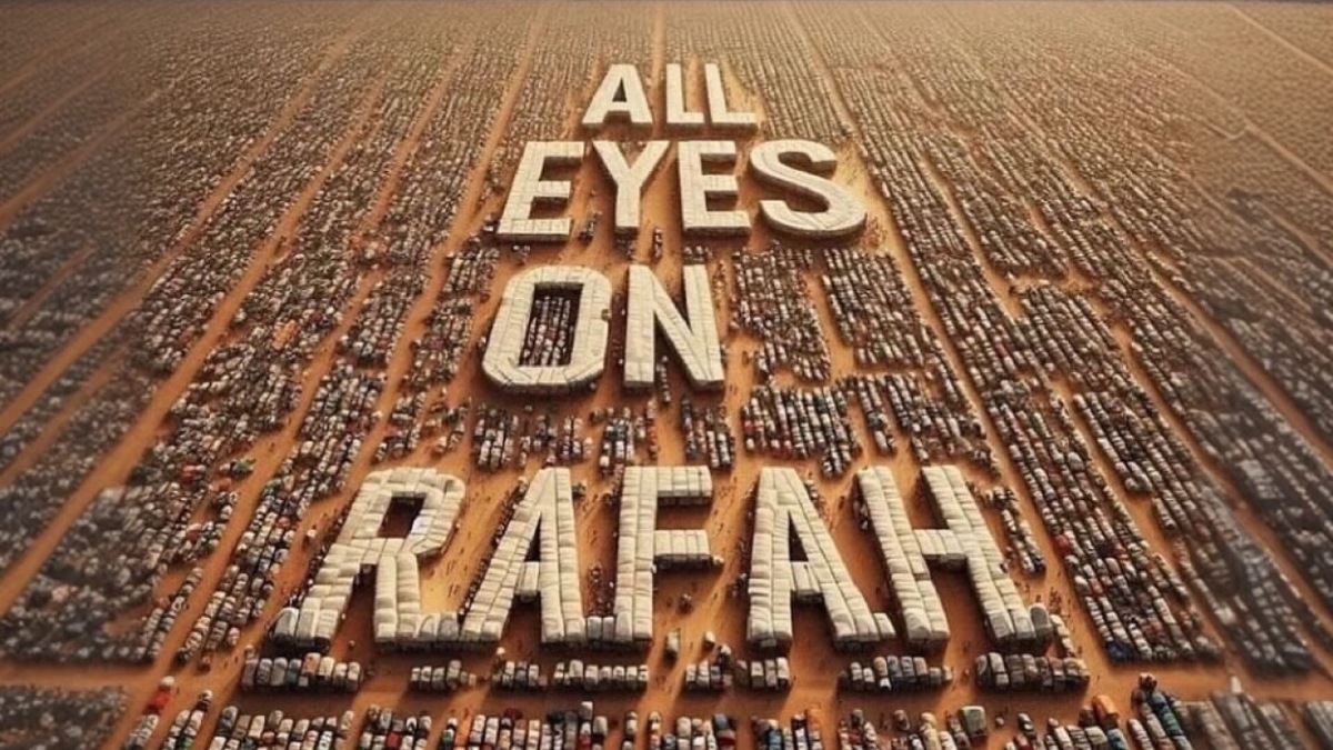 “All eyes on Rafah”: la imagen hecha con IA compartida más de 44 millones de veces
