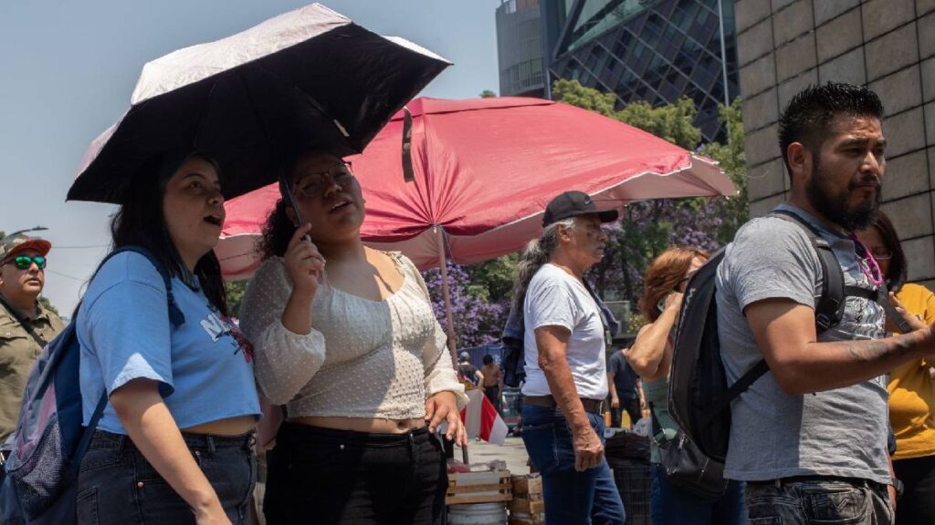 Altas temperaturas en CDMX