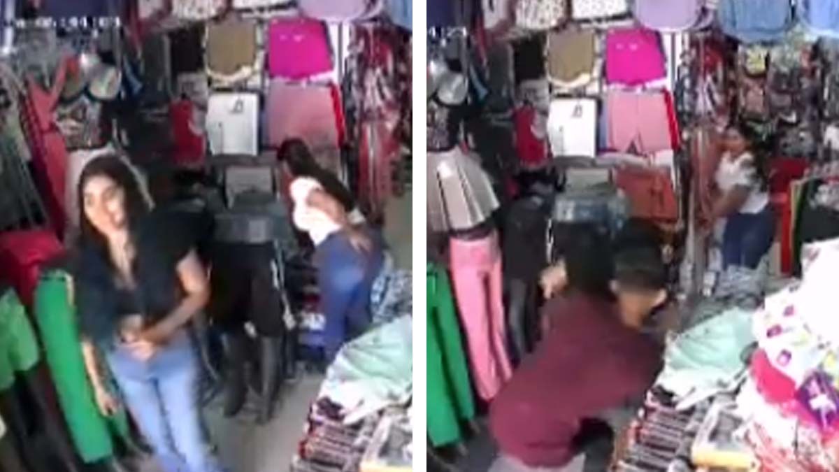 Video fuerte: apuñalan a dos mujeres en una tienda de ropa en Sinaloa de Leyva
