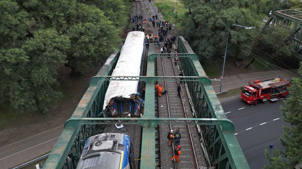 accidente tren Argentina