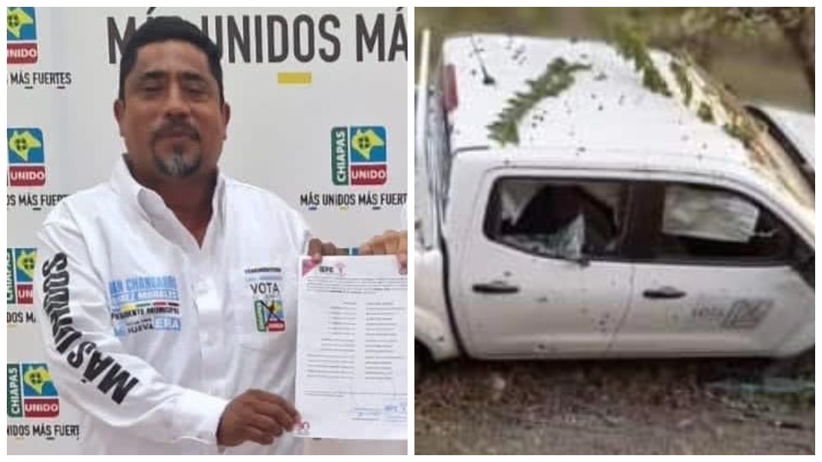 Violencia en Chiapas: Atentado contra candidato deja dos muertos