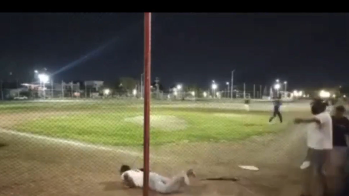 Terror en la cancha: graban balacera durante juego de softbol en Guadalupe, Nuevo León