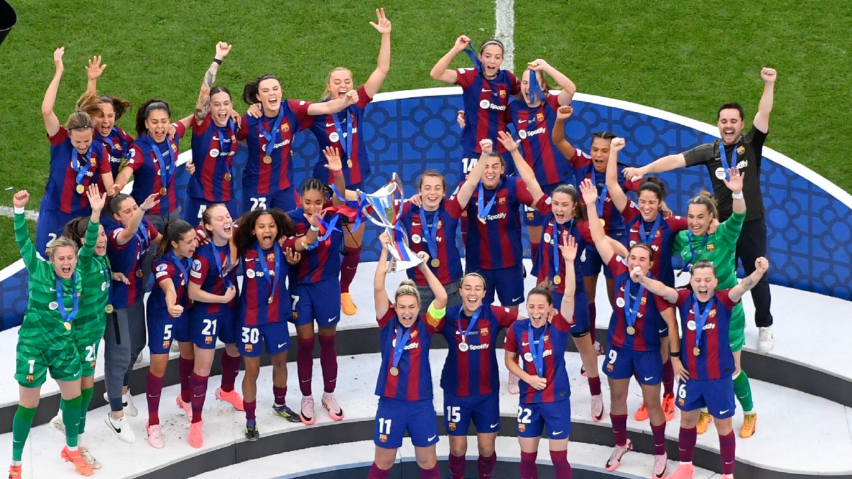 Barcelona derrota al Lyon y son bicampeonas de la Champions femenil