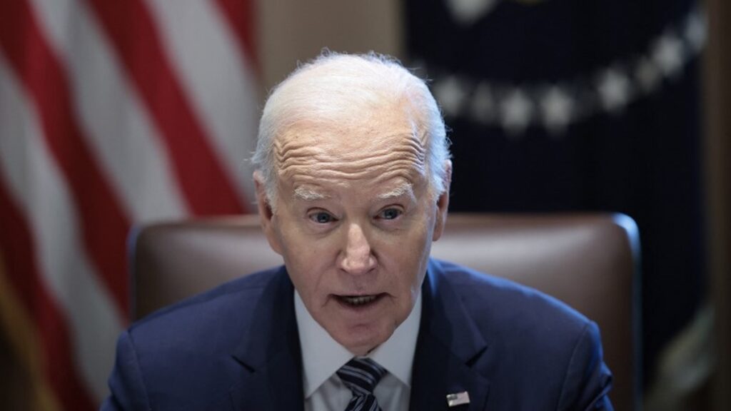 Joe Biden busca su reelección. Foto AFP