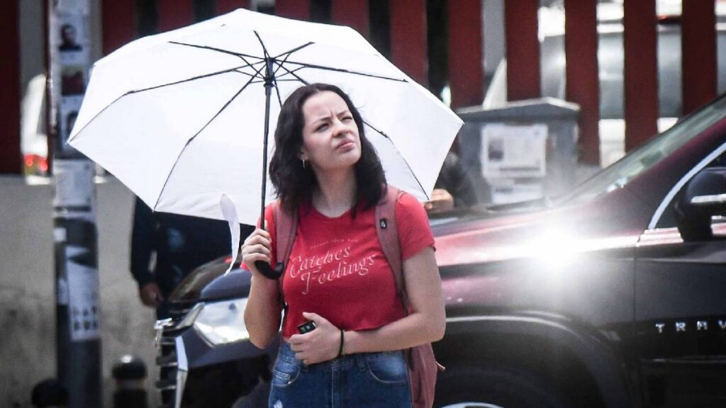 Calor en México con lluvias y fuertes rachas de viento