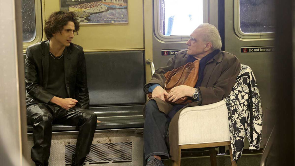 Chanel Corto Martin Scorsese Timothee Chalamet