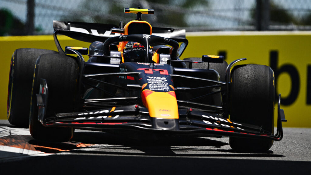 GP de Miami: Checo saldrá tercero en la carrera sprint; Verstappen se lleva la "pole"