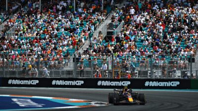 Checo Pérez clasificación del GP de Miami 2024