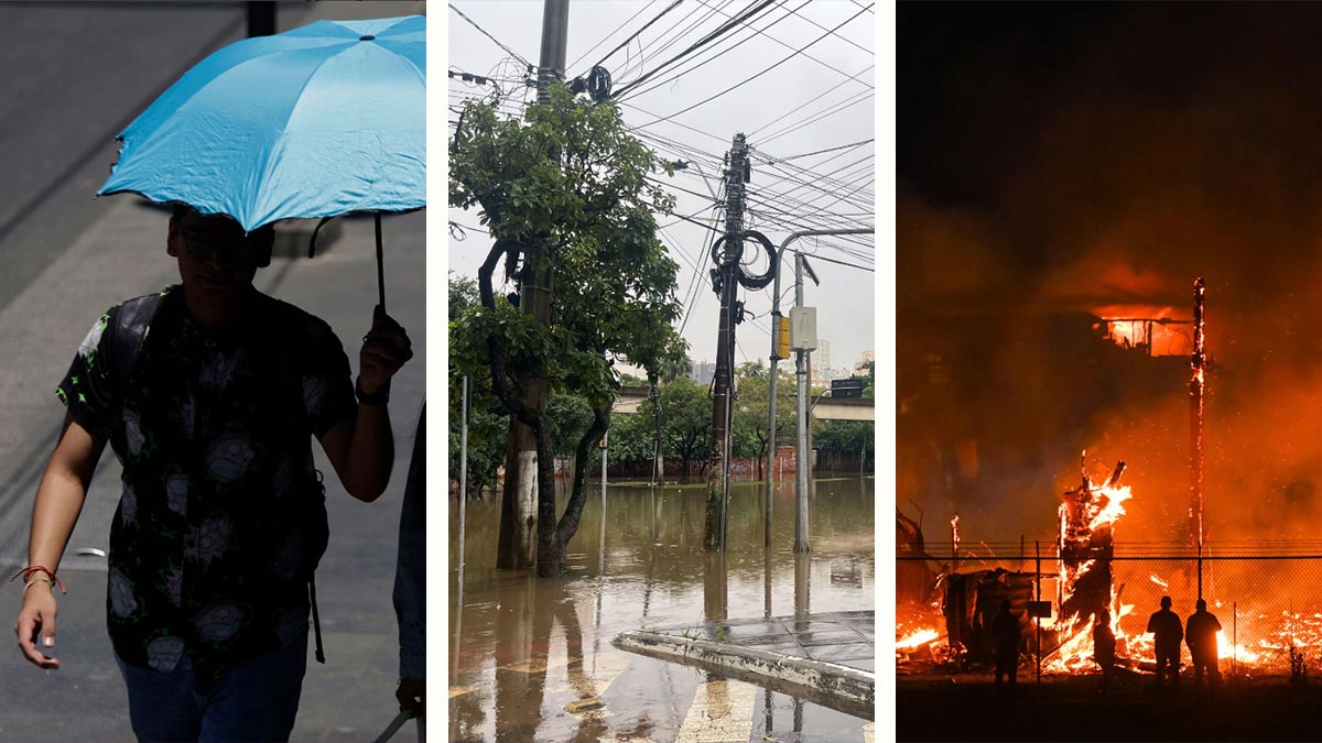 Impacto climático a escala mundial: calor extremo en México, inundaciones en Brasil e incendios devastadores en Canadá