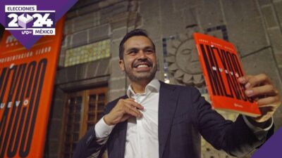 Jorge Álvarez Máynez candidato a la presidencia 2024 por Movimiento Ciudadano