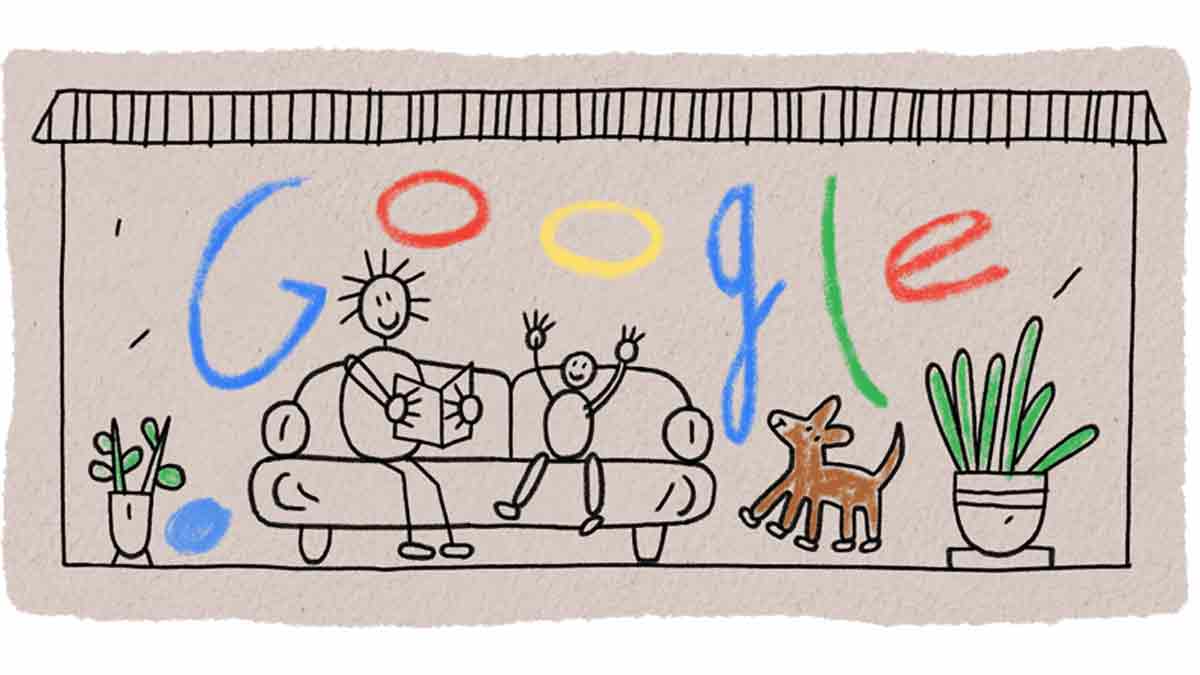 Google celebra el Día de las madres, así es el doodle de este 10 de mayo