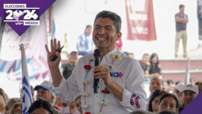 Eduardo Rivera, candidato a gubernatura de Puebla denuncia ataque a su domicilio