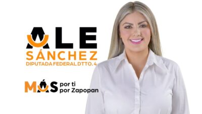 Alejandra Sánchez, Candidata a Diputada Federal, Distrito 4 Zapopan, Jalisco