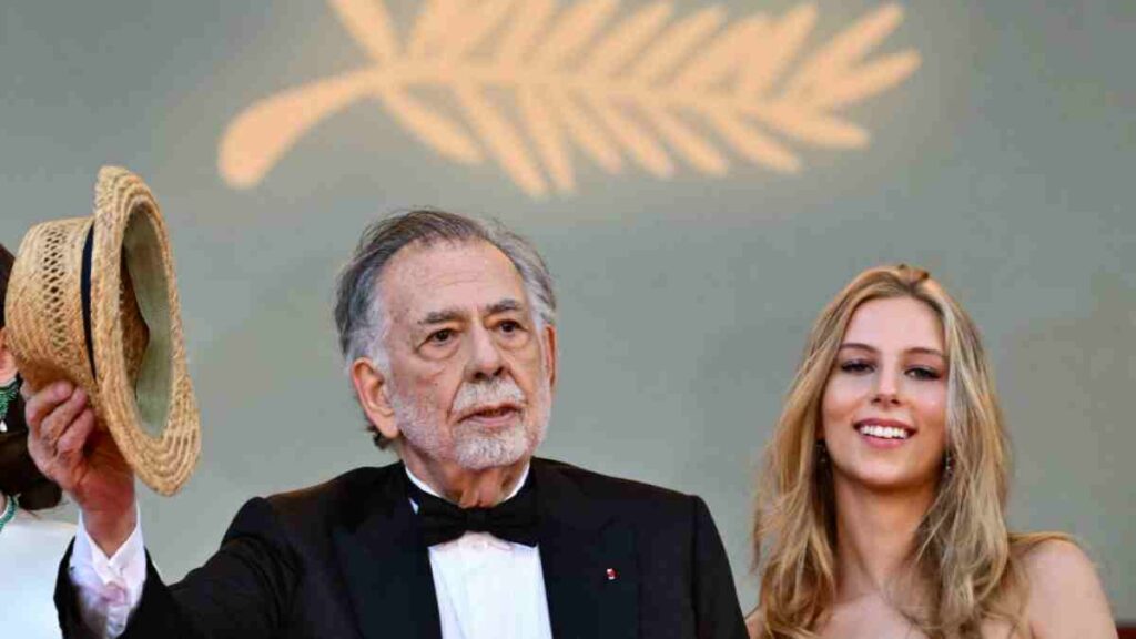 Francis Ford Coppola presentó "Megalópolis" en Cannes