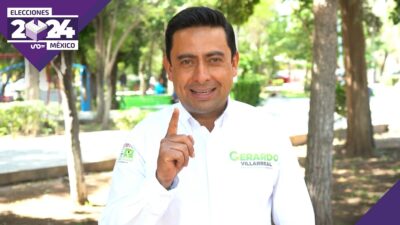 Gerardo Villarreal, del Partido Verde: un árbol por voto