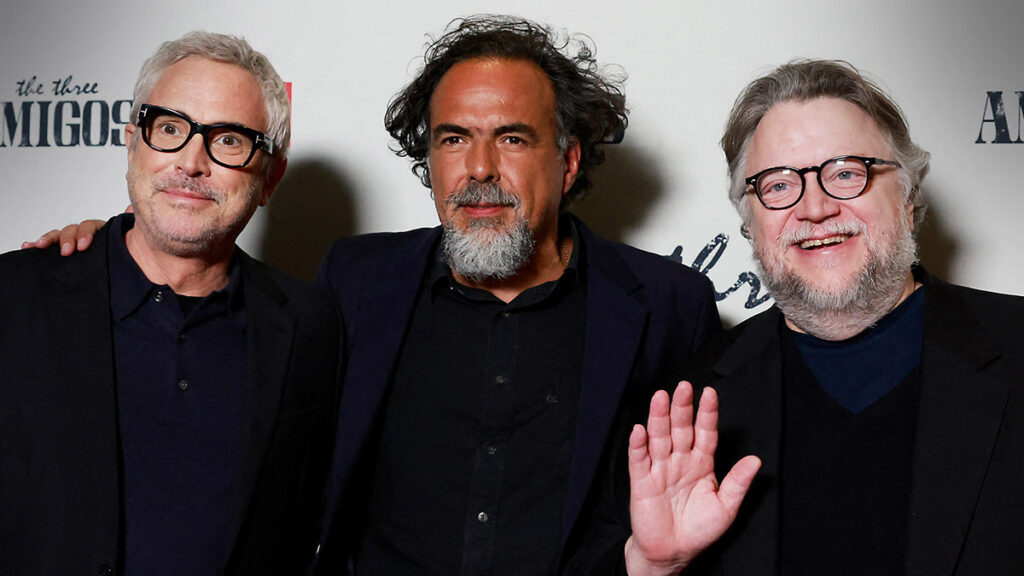 Guillermo del Toro, Alfonso Cuarón y Alejandro González Iñárritu