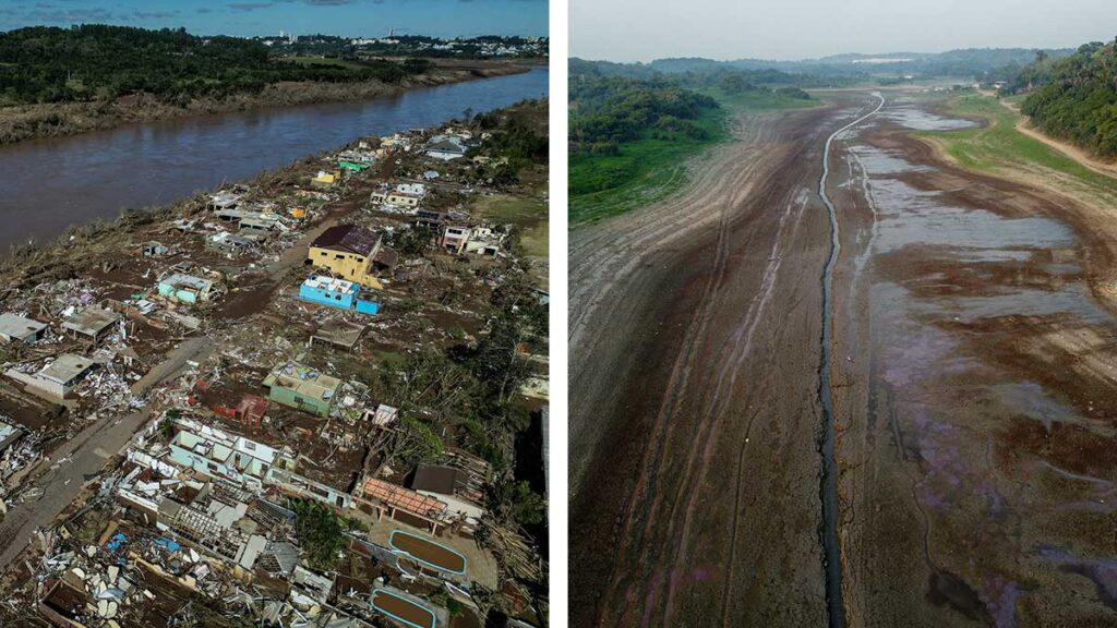 inundaciones históricas en el sur de Brasil deforestación las agrava