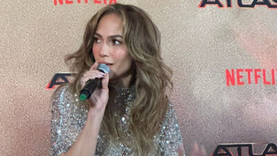Jennifer Lopez presentó la película "Atlas" en la Ciudad de México